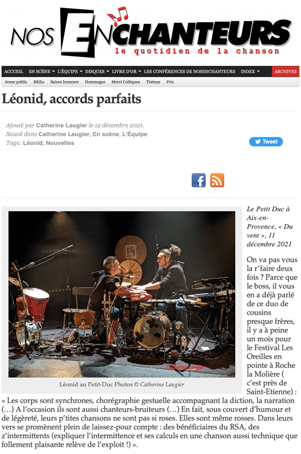 Leonid Nos Enchanteurs