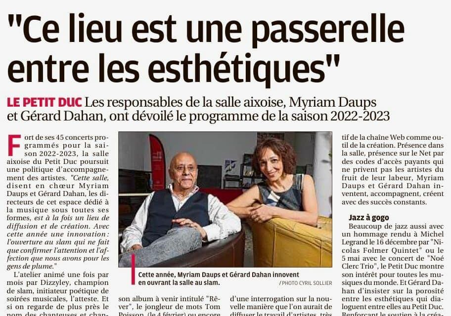 article provence ptit duc