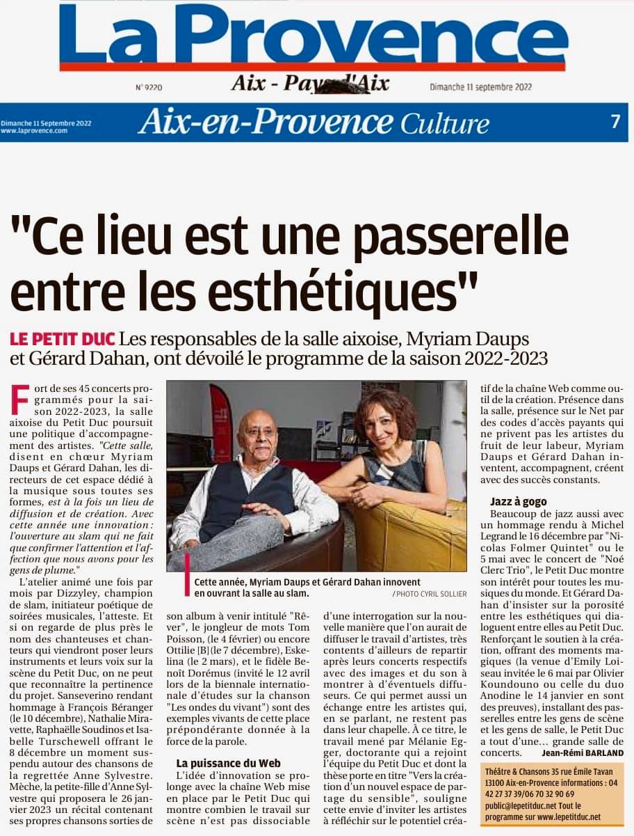 article provence ptit duc 